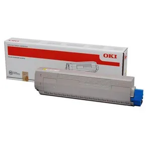Toner pro "C831, 841" tiskárny, OKI Žlutá, 10 tis.stran